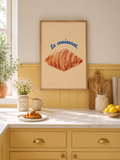 Poster Croissant ✨