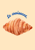 Poster Croissant ✨