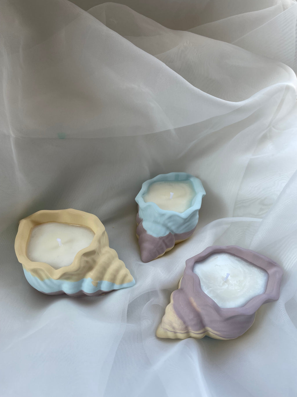 Kerzen Muschel Set MORENA ✨